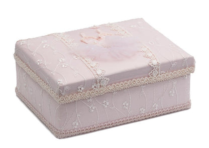 Pink Rectangle Jewellery Box SLP-03