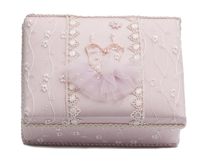 Pink Rectangle Jewellery Box SLP-03