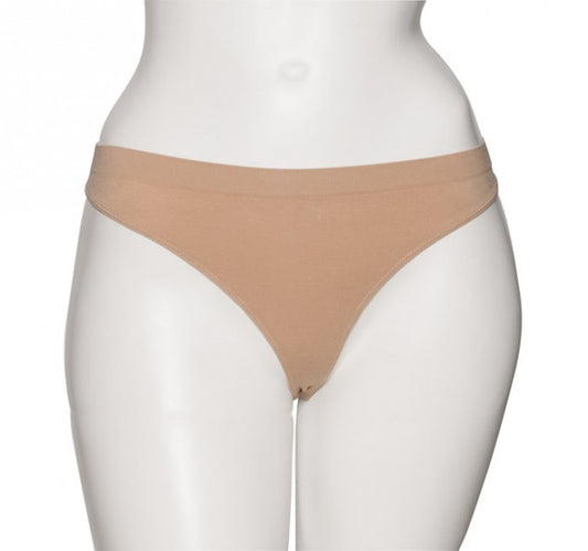 Ladies Nude Seamless Dance Ballet Briefs Pants Knickers Thong