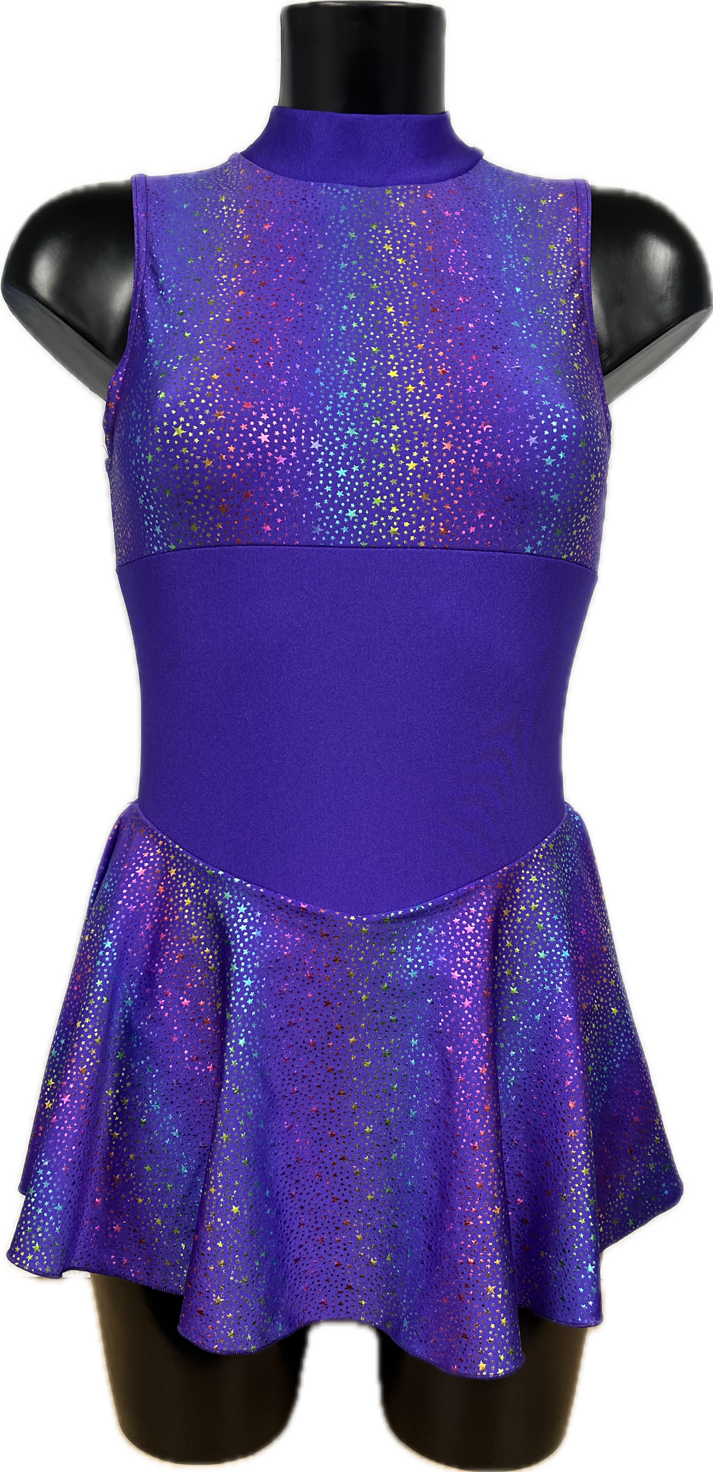 Star Print & Nylon Lycra Sample UK 10 Katz size 4 Ref SAM39