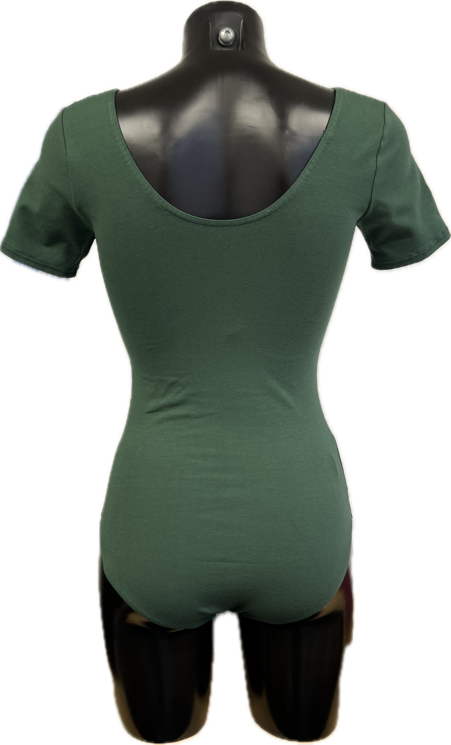 KDC040 Women's Made to Order All Colours Cotton Short Sleeve Ruched Front Ballet Dance Leotard