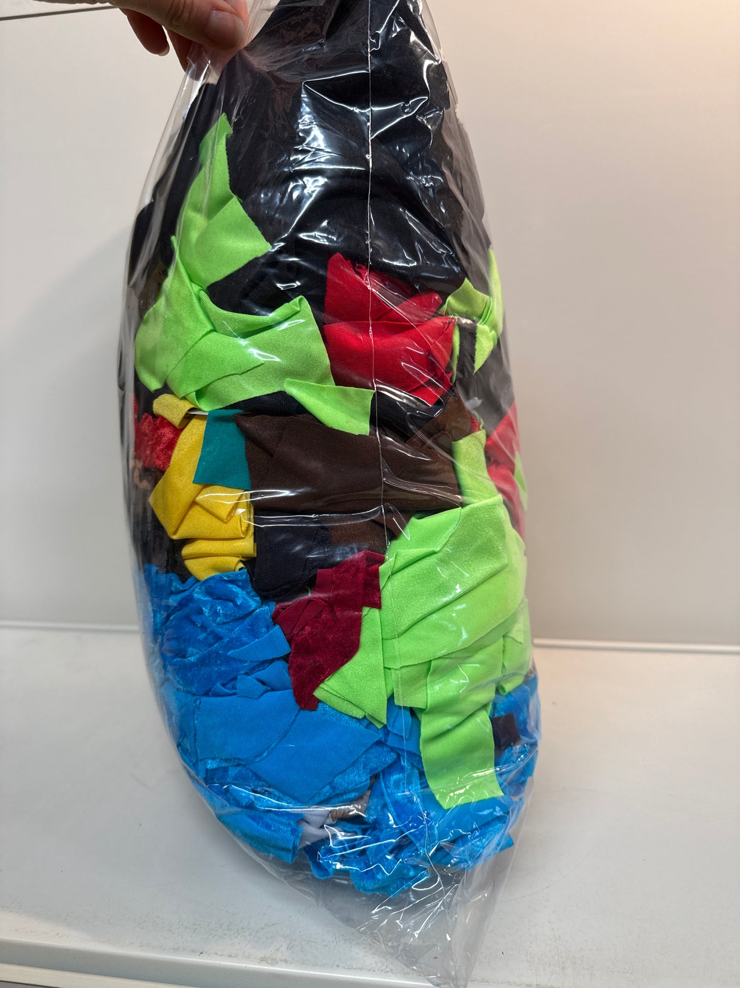 Mixed bag of material fabric off cuts Ref 02 Material