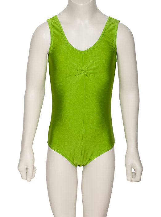 KDC006 Girls All Colours Nylon Lycra Sleeveless Ruched Dance Gymnastics Leotard