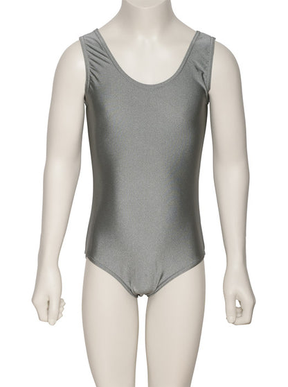 KDC026 Girls All Colours Nylon Lycra Sleeveless Plain Dance Gymnastics Leotard