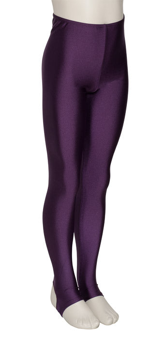 KDT001 Girls All Colours Shiny Nylon Lycra Dance Tights Leggings With Stirrups