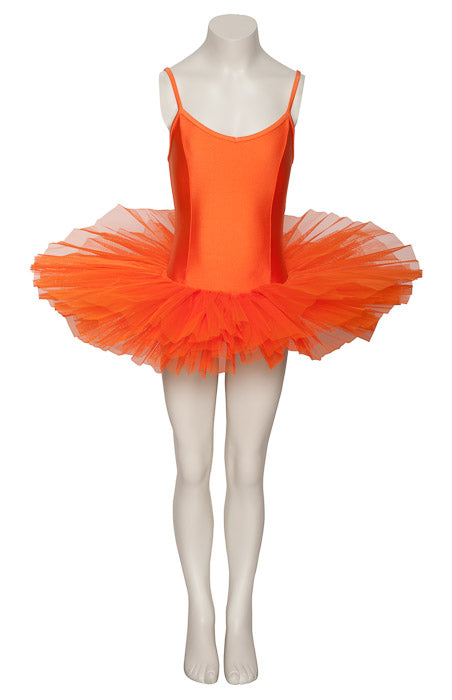 Orange Premium Plain Dance Ballet Tutu All Sizes