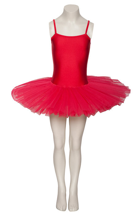 Red Premium Plain Dance Ballet Tutu All Sizes