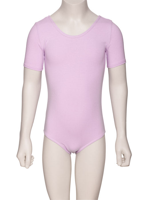 KDC037 Girls All Colours Cotton Short Sleeve Ballet Dance Leotard