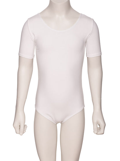 KDC037 Girls All Colours Cotton Short Sleeve Ballet Dance Leotard