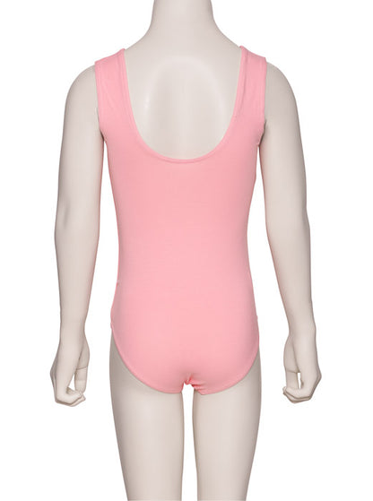 KDC036 Girls All Colours Cotton Sleeveless Ballet Dance Leotard