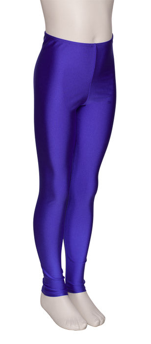 KDT002 Girls All Colours Shiny Nylon Lycra Dance Tights Footless Leggings