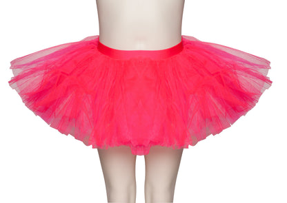 Coral Premium Plain Dance Ballet Tutu Skirt All Sizes