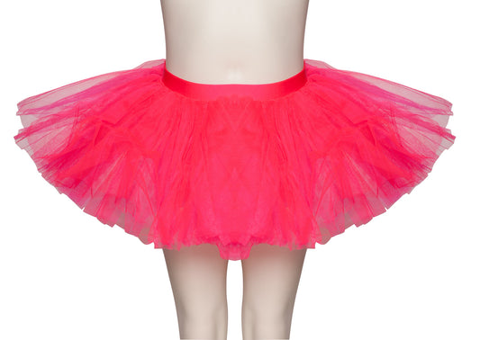 Coral Premium Plain Dance Ballet Tutu Skirt All Sizes