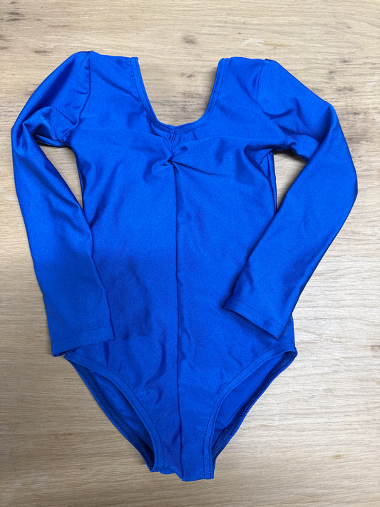 Royal Blue Dance gymnastics leotard age 2-4 Ref 10