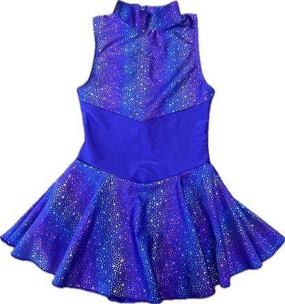 Star Print & Nylon Lycra Sample Age 7 Katz size 1 Ref SAM50