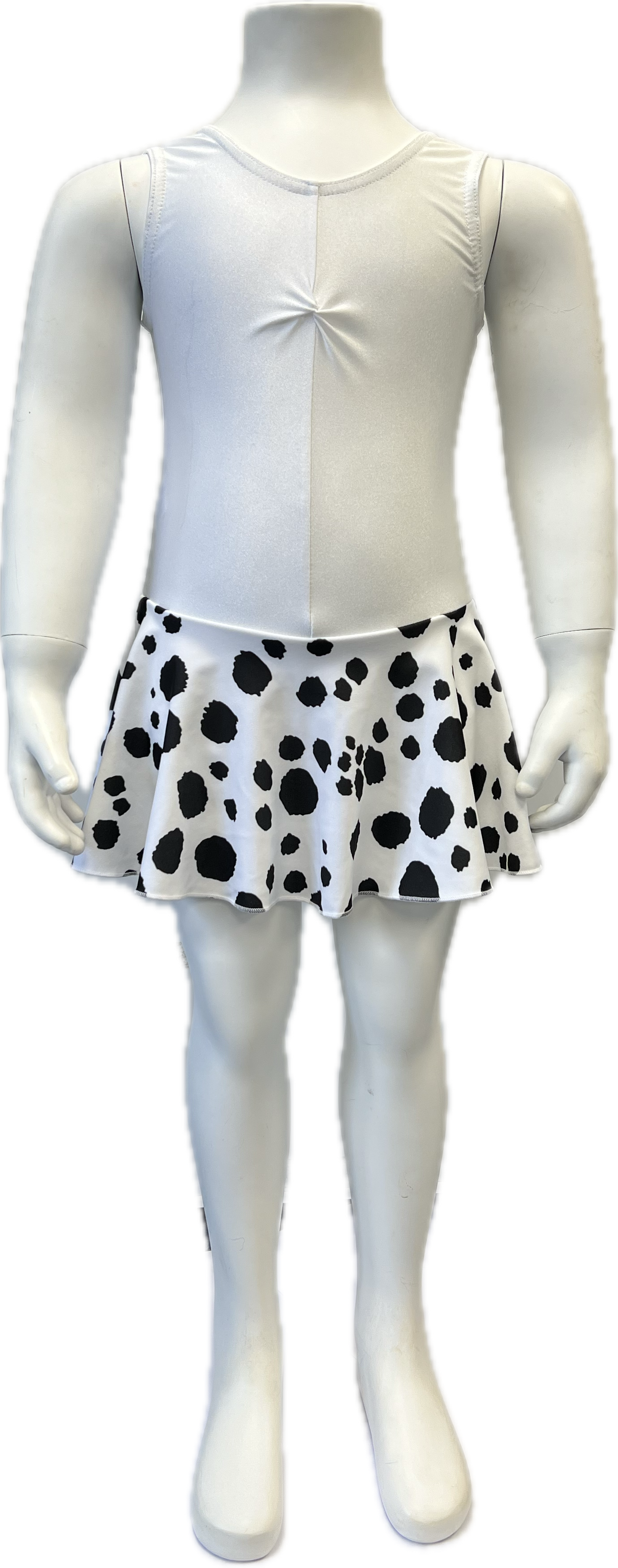 KDR005 CUSTOM-MADE All Colours Women's Girls Lycra Sleeveless Dance Leotard with Skirt