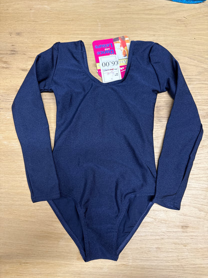 Navy Blue Dance gymnastics leotard age 3-4 Ref 11