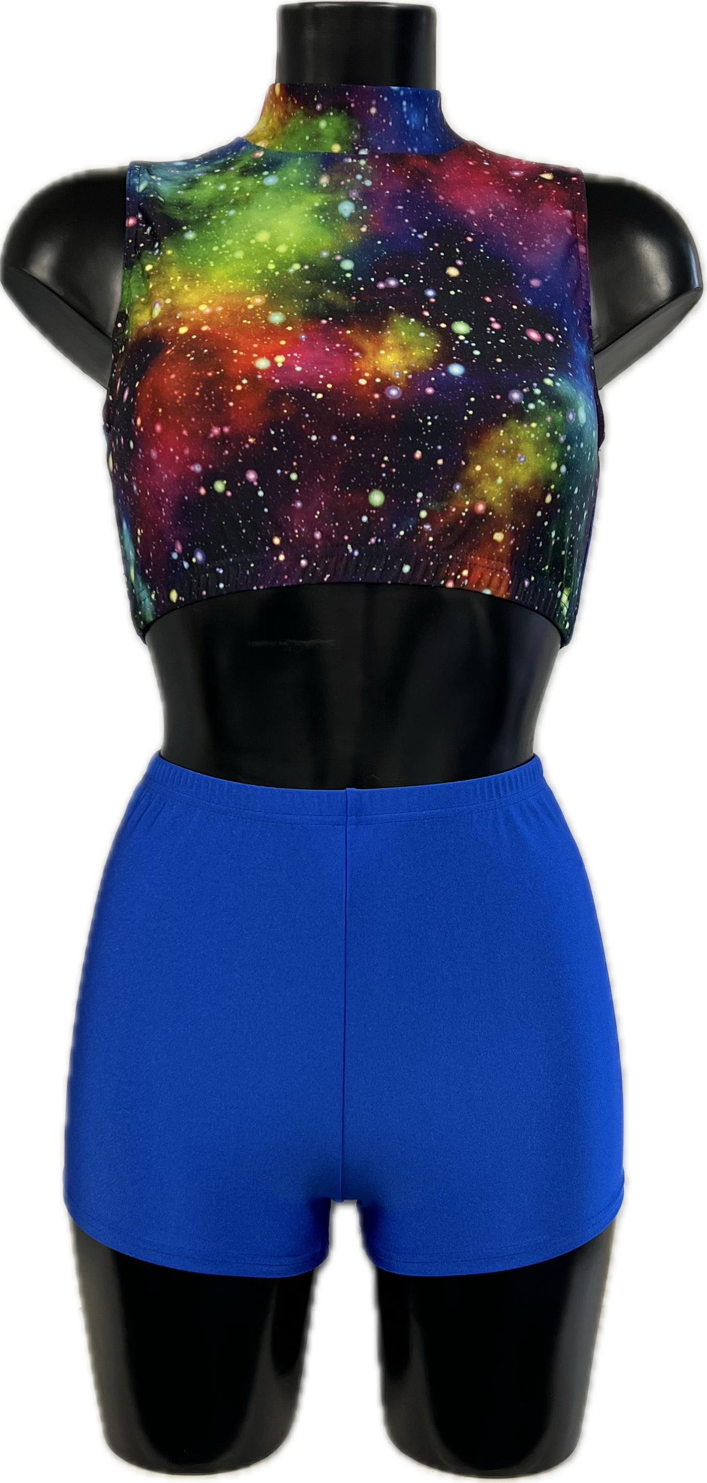 Festival Print KCTN-7 Sample UK 10 Katz Size 4 Ref SAM07 (CROP TOP ONLY)
