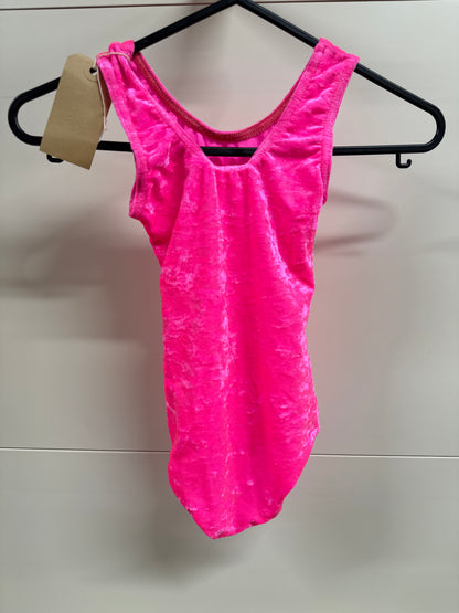 Flo Pink Dance gymnastics leotard age 2-4 Ref 09
