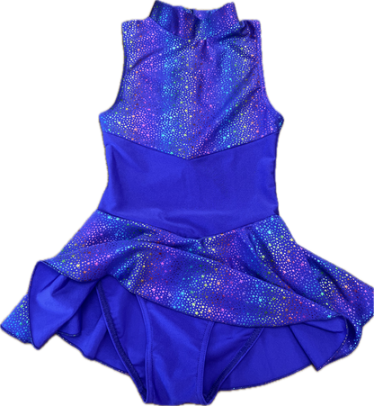 Star Print & Nylon Lycra Sample Age 7 Katz size 1 Ref SAM50