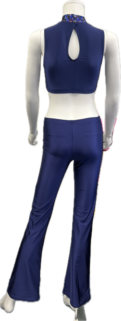 Ladies Girls Nylon Lycra Ballet Dance Jazz Pants Trousers KJPL1