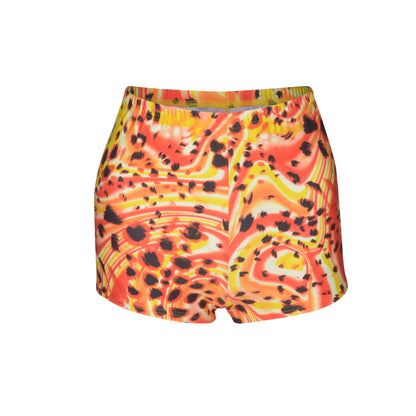 KHPP-5 All Sizes variety of Animal Print Dance Gymnastics Running Shorts Hot Pants