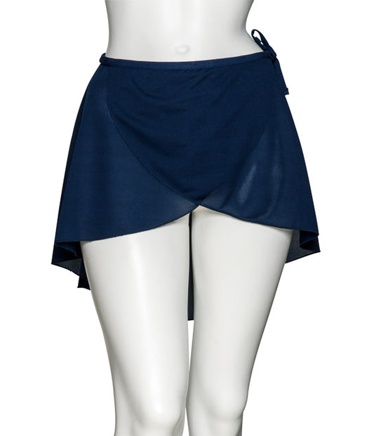 ISTD-4 Girls Ladies Crepe Wrap Over Tie Dance Ballet Skirt