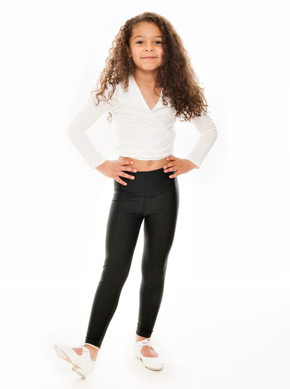 Girls RAD ISTD All Colours Cotton Lycra Tie Ballet Wrap Crossover