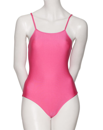 KDC022 All Colours Girls Ladies Lycra Camisole Plain Front Dance Gymnastics Leotard