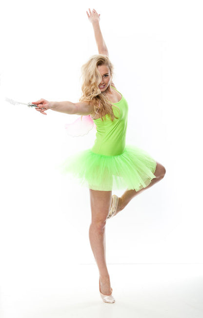 Lime Green Premium Plain Dance Ballet Tutu All Sizes