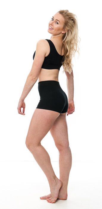 KCTC-6 Women's All Colours Cotton Tank Back Dance Fitness Gym Crop Top