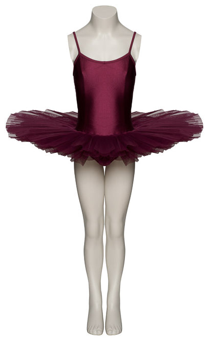 Burgundy Premium Plain Dance Ballet Tutu All Sizes