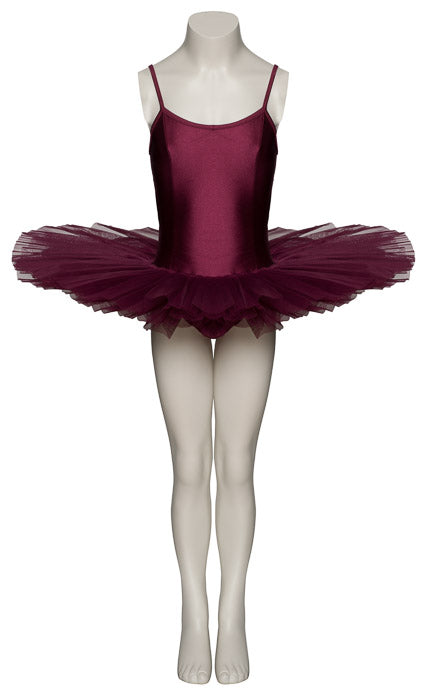 Burgundy Premium Plain Dance Ballet Tutu All Sizes