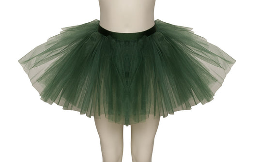 Forest Green Premium Plain Dance Ballet Tutu Skirt All Sizes