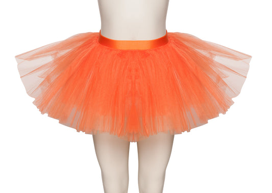 Orange Premium Plain Dance Ballet Tutu Skirt All Sizes