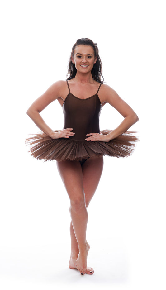 Chocolate Premium Plain Dance Ballet Tutu All Sizes
