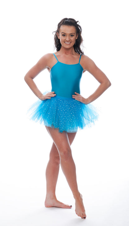 Turquoise Premium SPARKLE Dance Ballet Tutu Skirt All Sizes