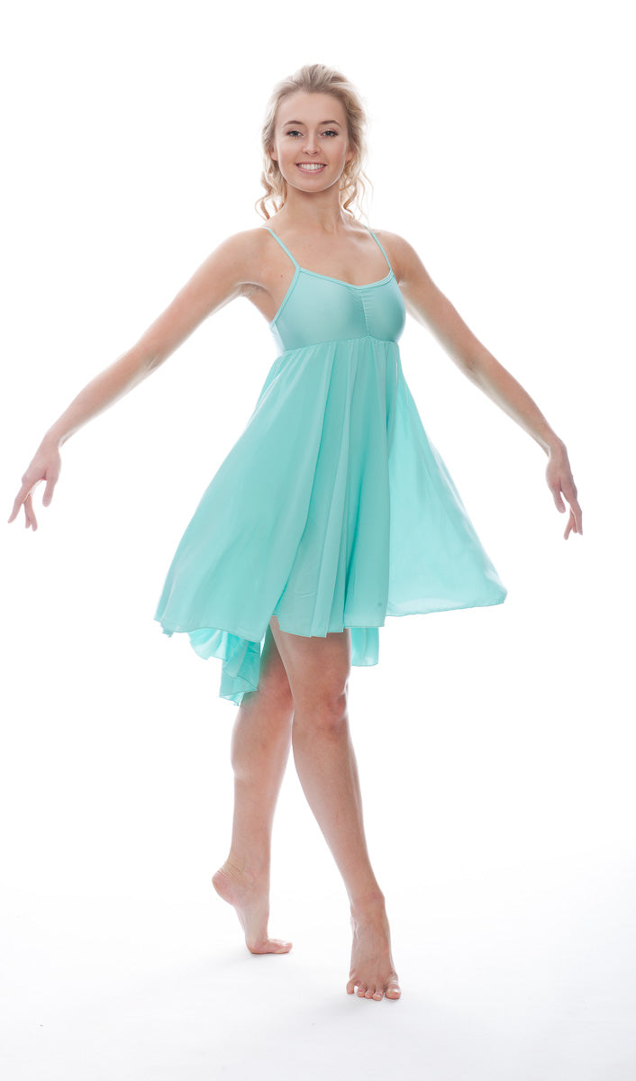 Burgundy All Sizes Plain Lyrical Dress Contemporary Ballet Dance Costume