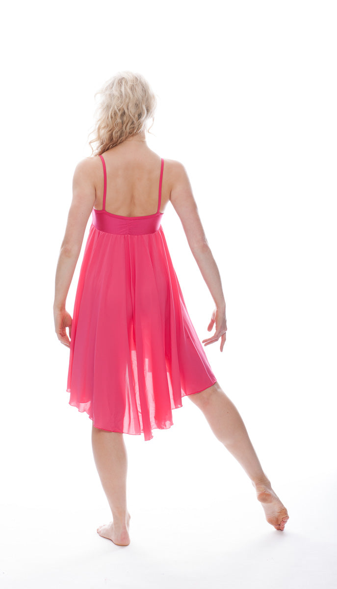 Fuchsia All Sizes Plain Lyrical Dress Contemporary Ballet Dance Costume