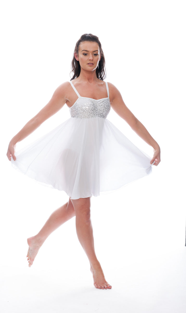 All Colours and Sizes Sequin Lyrical Dress Contemporary Ballet Dance Costume