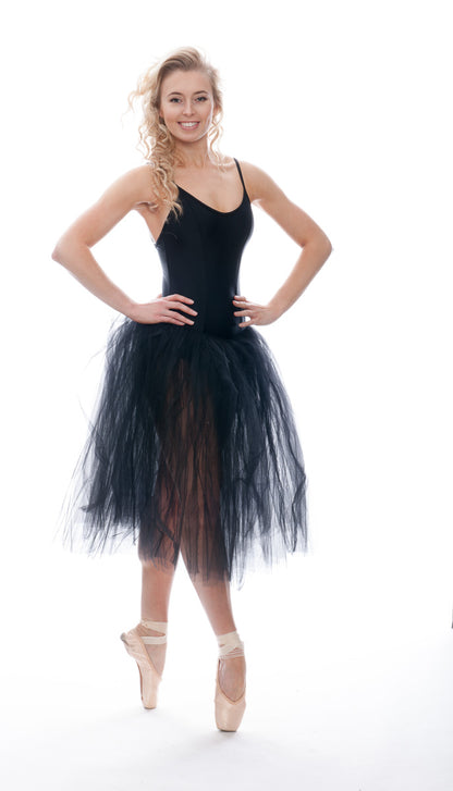 Girls Women's All Colours Romantic Ballet Dance 3 Layer Tutu