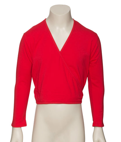 Girls RAD ISTD All Colours Cotton Lycra Tie Ballet Wrap Crossover