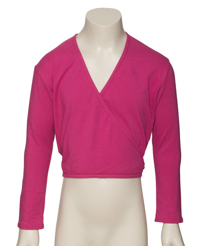 Girls RAD ISTD All Colours Cotton Lycra Tie Ballet Wrap Crossover