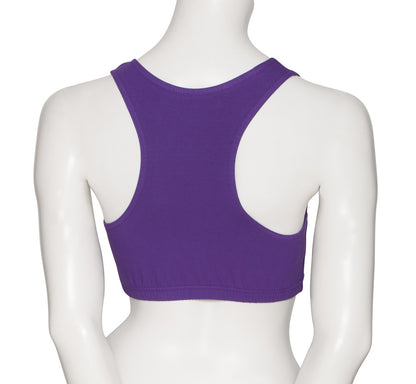 KCTC-5 Women's All Colours Cotton Racer Back Dance Fitness Gym Crop Top