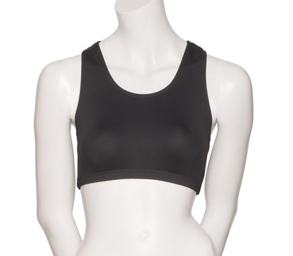 KCTT-5 All Sizes Matt Lycra TACTEL Racer Back Dance Fitness Gym Crop Top