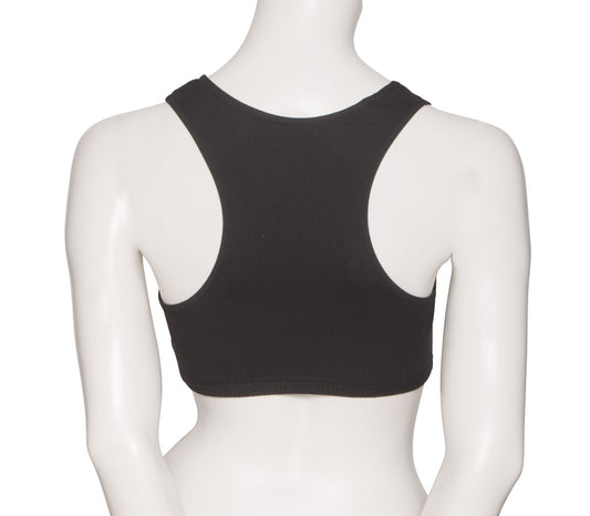 KCTT-5 All Sizes Matt Lycra TACTEL Racer Back Dance Fitness Gym Crop Top