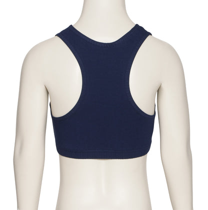 KCTC-5 Girls All Colours Cotton Racer Back Dance Fitness Gym Crop Top
