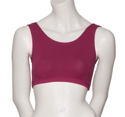 KCTC-6 Women's All Colours Cotton Tank Back Dance Fitness Gym Crop Top