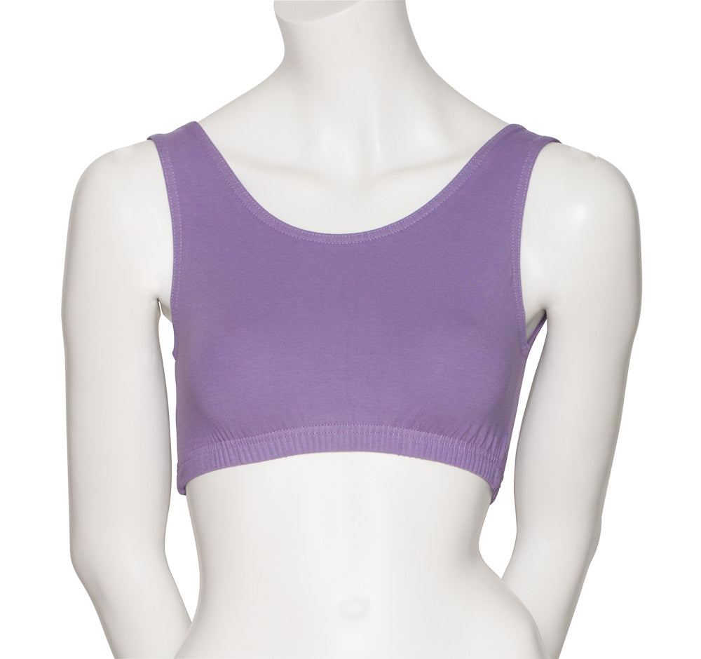 KCTC-6 Women's All Colours Cotton Tank Back Dance Fitness Gym Crop Top