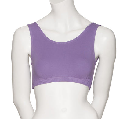 KCTC-6 Women's All Colours Cotton Tank Back Dance Fitness Gym Crop Top